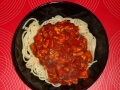 Špagety s kuřecím